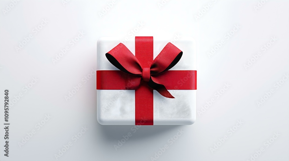A beautifully wrapped gift box with a red ribbon, perfect for celebrations and special occasions, symbolizing joy and generosity. A beautifully wrapped gift box with a red ribbon, perfect for celebrations and special occasions, symbolizing joy and generosity.