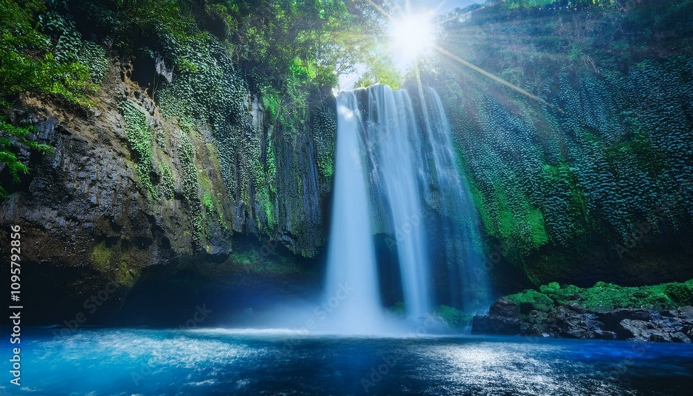 Fototapeta premium The falls inspire artists and writers alike. 