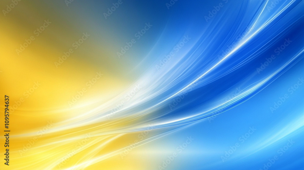 Abstract neon Yellow-blue light background. Abstract neon Yellow-blue light background.