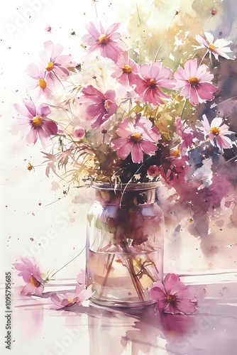 flowers in vase