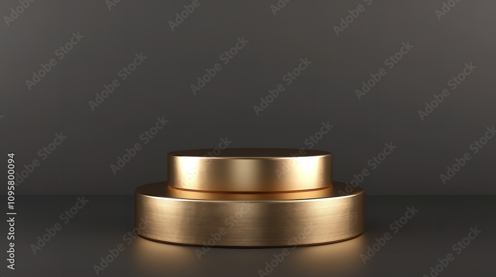 elegant Black Friday backdrop featuring a gold-rimmed podium for merchandise. elegant Black Friday backdrop featuring a gold-rimmed podium for merchandise.