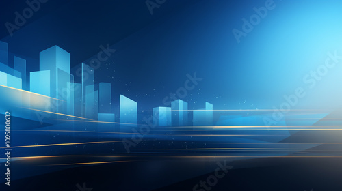 Futuristic and abstract cube wallpaper background, modern blue technology background illustration abstract internet.