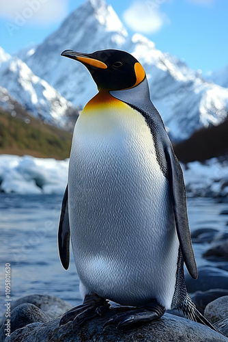 Majestic King Penguin, Real...