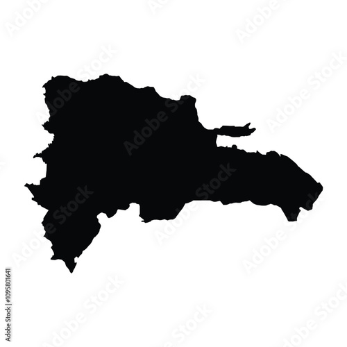 dominican republic map icon