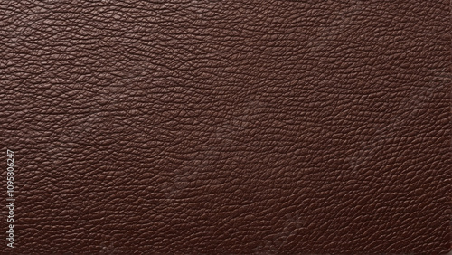 Close-Up of Leather with Fine-Grain Texture Natural Matte Finish with Rustic Charm and Realistic Detail.