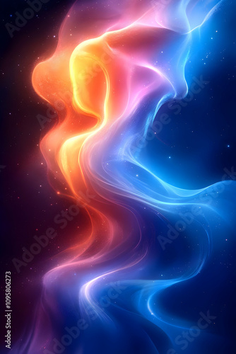 Abstract Background, Cosmic...