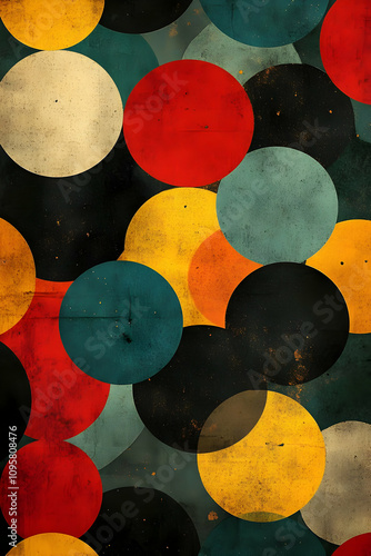 Abstract Background with Ov...
