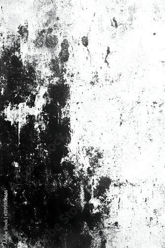 Abstract Black and White Gr...