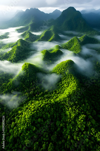 Misty Mountain Rainforest A...