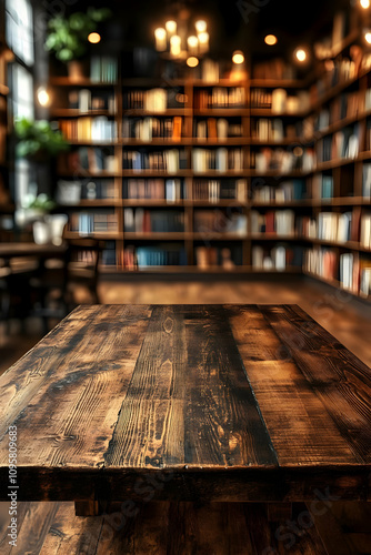 Rustic Wooden Table Backgro...