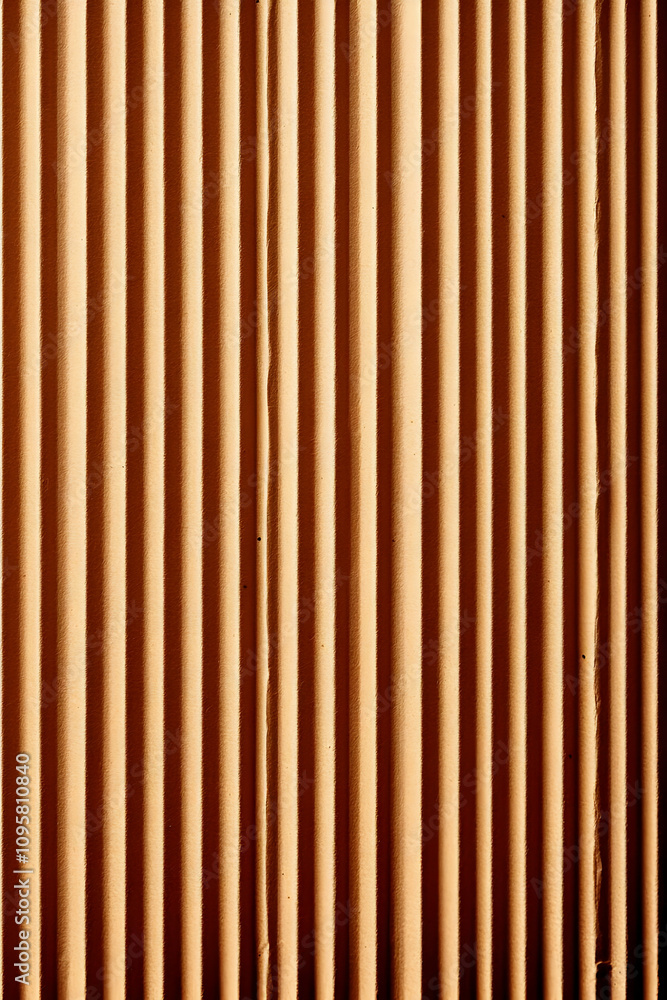 Obraz premium Brown Corrugated Cardboard Texture Background