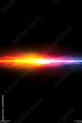 Vibrant Cosmic Energy Abstr...