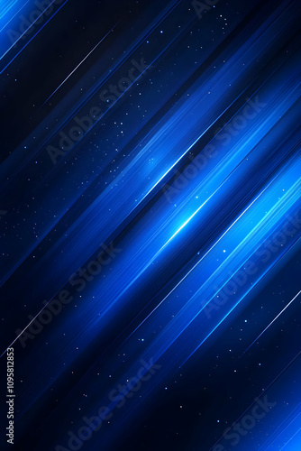 Dynamic Blue Abstract Backg...