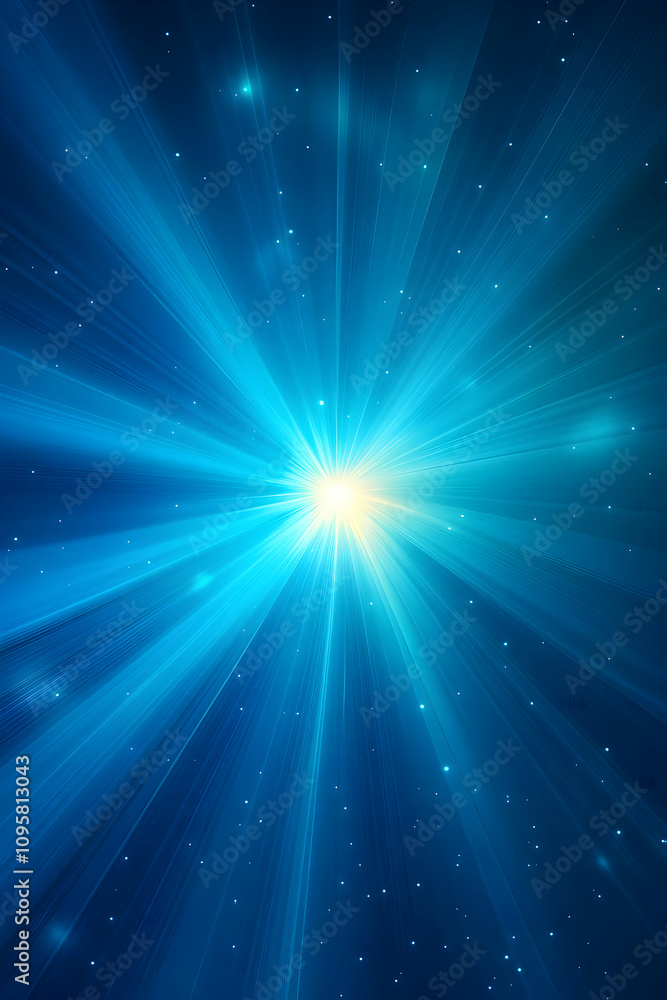 Radiant Blue Abstract Background Illustration Radiant Blue Abstract Background Illustration