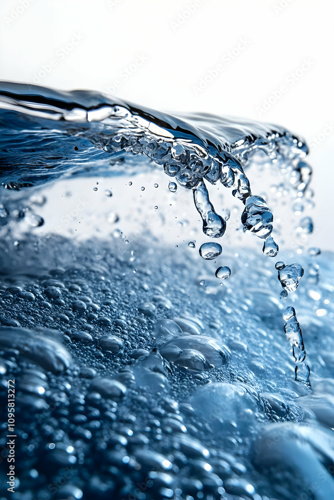 Water Droplets Abstract Background Image Water Droplets Abstract Background Image