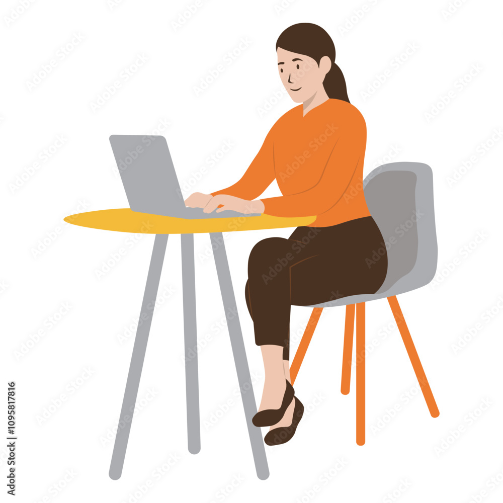 World Programmer Day People Illustration. Flat Vector Character. World Programmer Day People Illustration. Flat Vector Character.