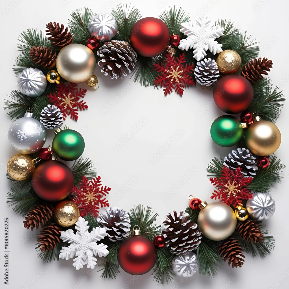 christmas background with balls and fir branches christmas background with balls and fir branches