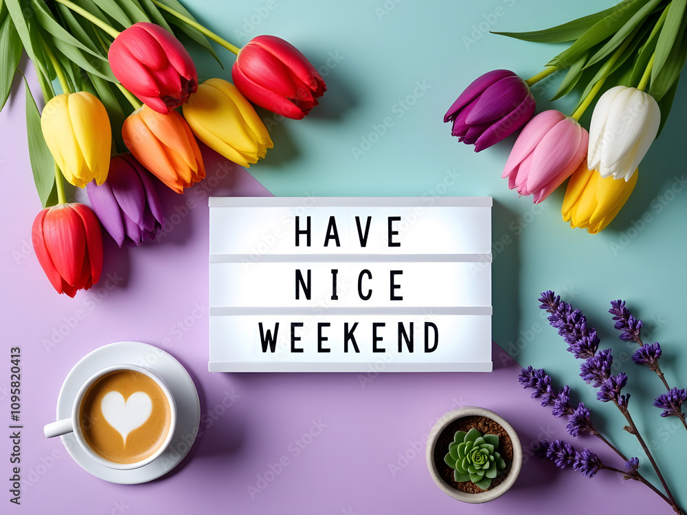 Fototapeta Have a Nice Weekend