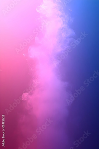 Abstract Purple Pink Smoke ...