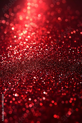 Red Glitter Background Image