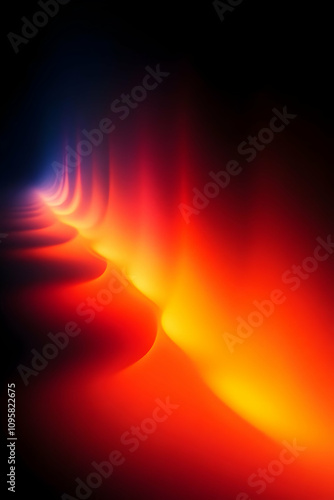 Abstract Background Fiery Hues