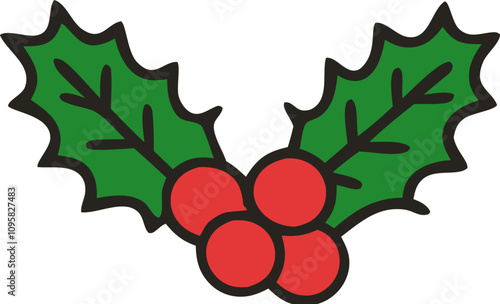 christmas party vector image, without background, svg