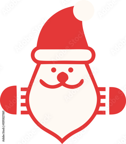 christmas party vector image, without background, svg