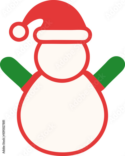 christmas party vector image, without background, svg