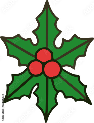 christmas party vector image, without background, svg