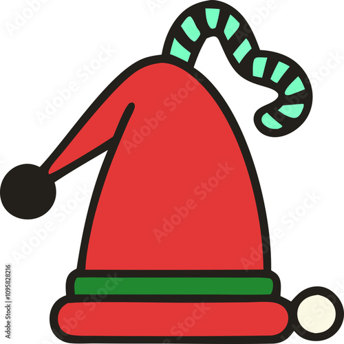 christmas party vector image, without background, svg