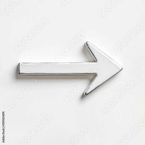 metal arrow sign