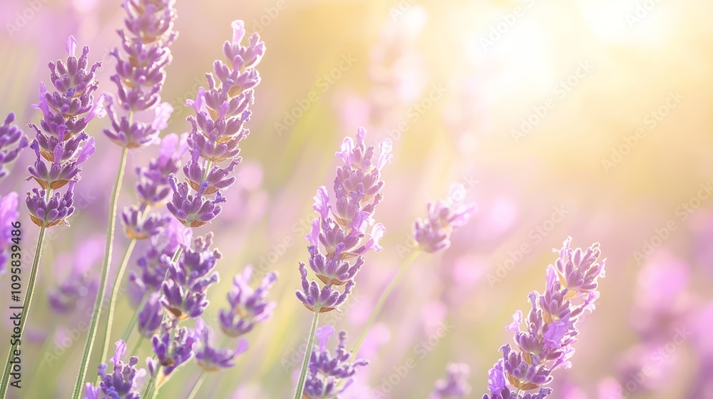 Tranquil Lavender Field Landscape with Rows of Purple Flowers in Bloom - Ultra-Detailed Botanical Wonders Photography Tranquil Lavender Field Landscape with Rows of Purple Flowers in Bloom - Ultra-Detailed Botanical Wonders Photography