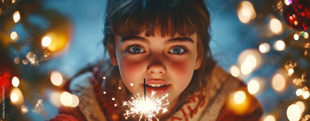 Winter Solstice Day, Sparkling Joy of a Teenager on Solstice Day Winter Solstice Day, Sparkling Joy of a Teenager on Solstice Day