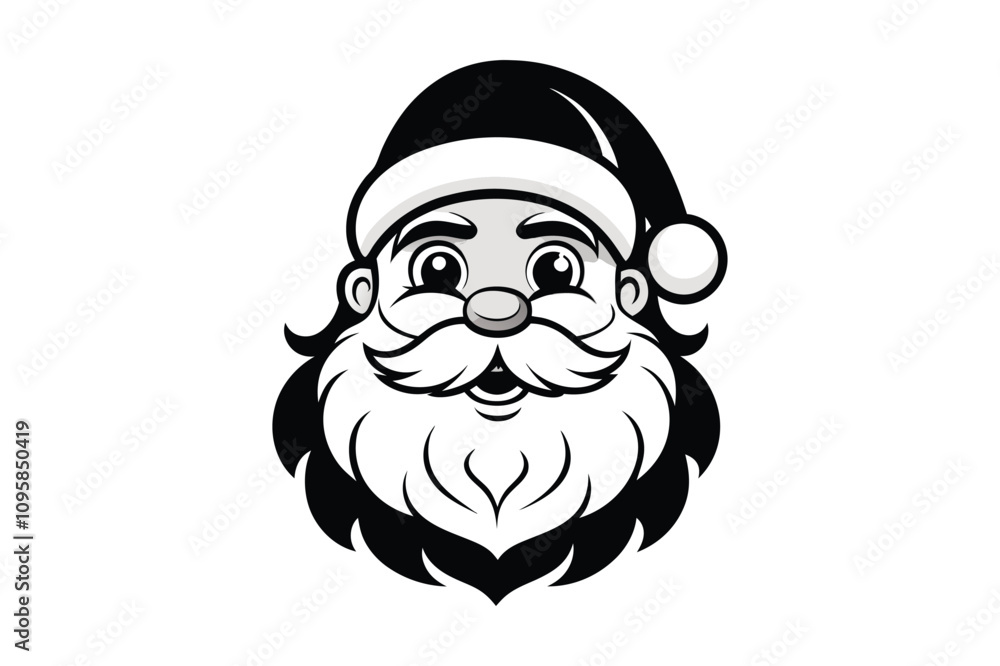 Fototapeta premium santa claus cartoon