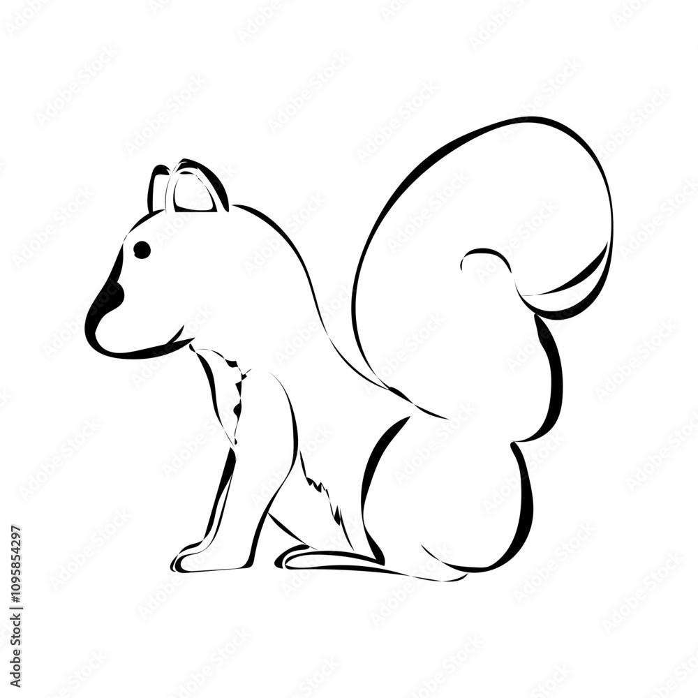 Obraz premium Eichhörnchen 