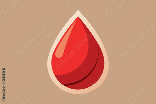 blood drop vector illustration