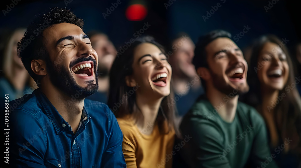 Laughing Audience Photo Laughing Audience Photo
