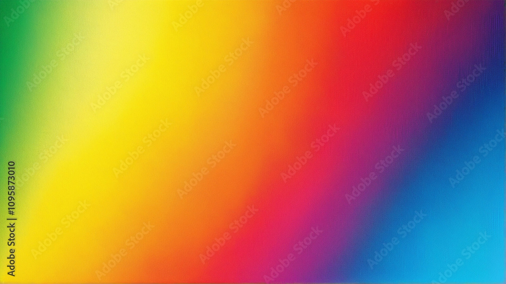 Obraz premium Dreamy Abstract Gradient Background with Vibrant Color Transition and Grainy Texture Overlay.