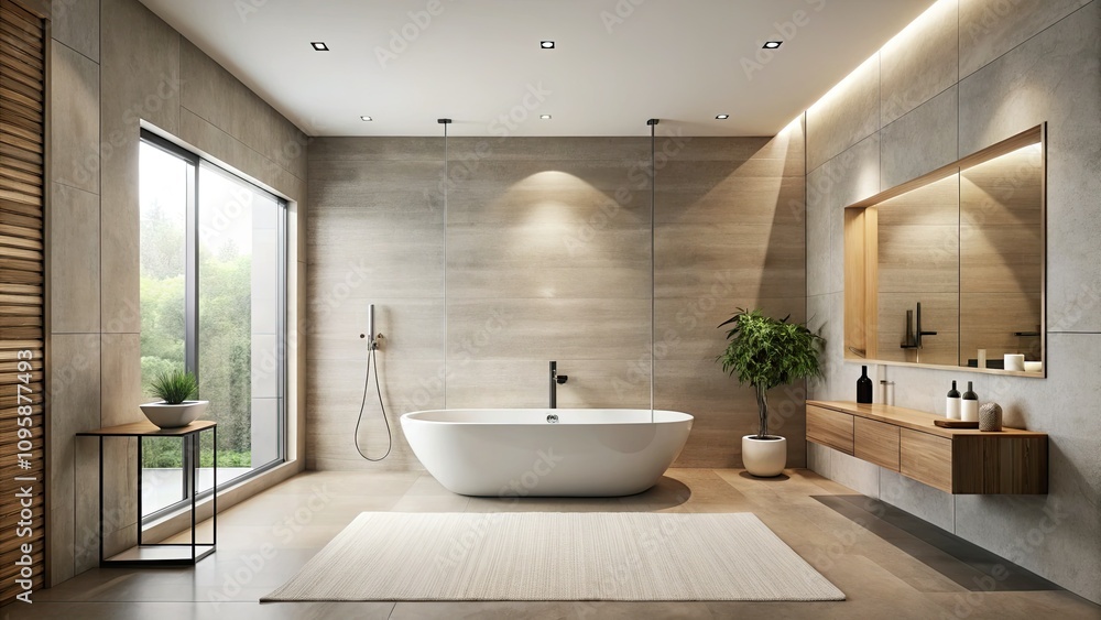 Minimalist Bathroom Design: Clean Lines, Simple Aesthetics, Modern Shower, Luxury Bath, White Tiles, Small Space Bathroom Ideas Minimalist Bathroom Design: Clean Lines, Simple Aesthetics, Modern Shower, Luxury Bath, White Tiles, Small Space Bathroom Ideas