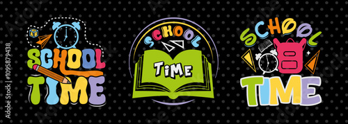 School Time SVG Hello School Kids Welcome To School Back To School Quote Design