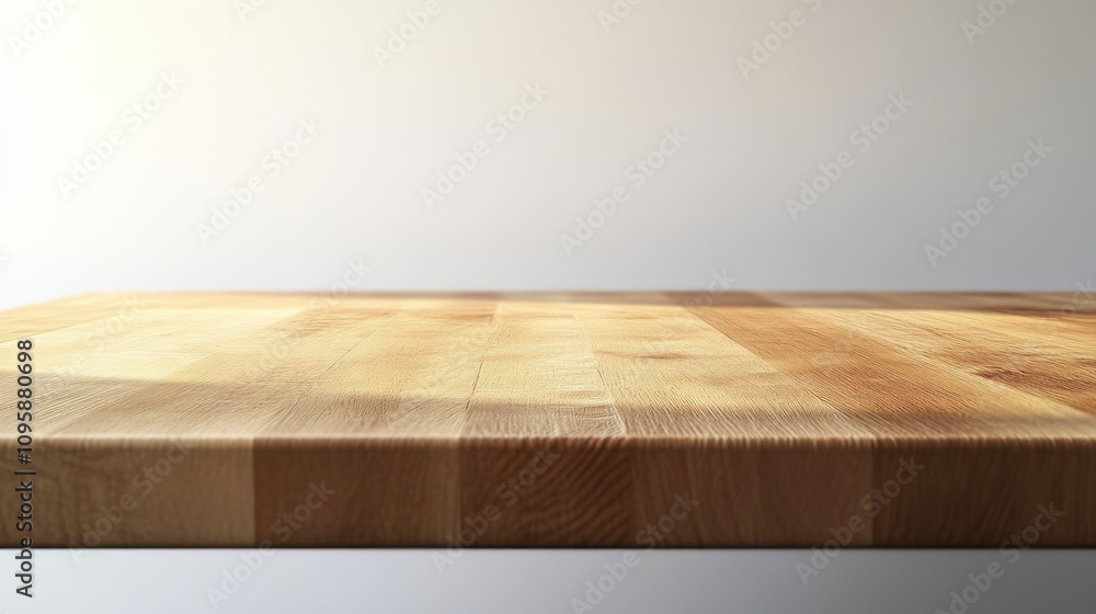 Wooden table with blurred wall background, for display or montage your products. Mockup for display of product. Wooden table with blurred wall background, for display or montage your products. Mockup for display of product.