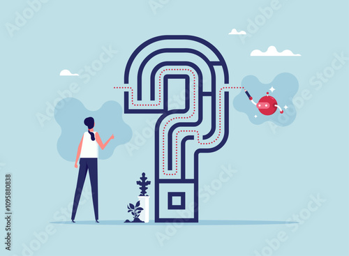 Complex problem solving skills, Using artificial intelligence or AI to promote ideas and creativity, Solving problems to achieve business goals. Robotic  writes a path out of a maze