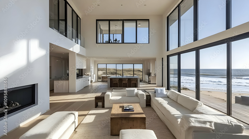 Modern Beach House Interior Design - Photo Modern Beach House Interior Design - Photo