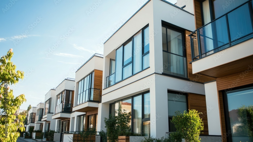 Modern Residential Complex with Clean Architecture Modern Residential Complex with Clean Architecture