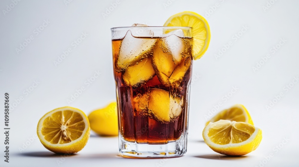 Refreshing Iced Tea with Lemon Refreshing Iced Tea with Lemon