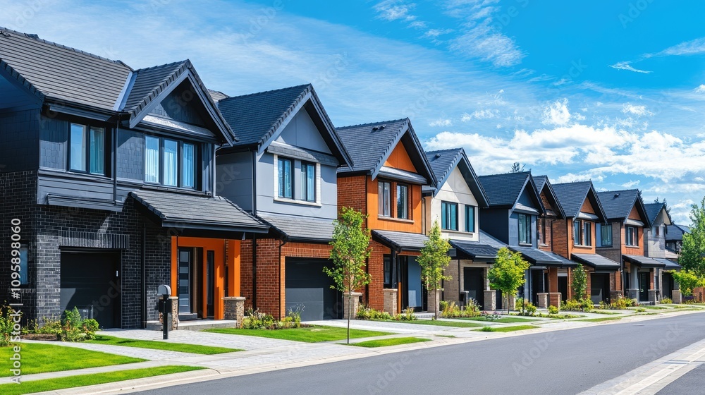 Modern Terraced Family Homes in Contemporary Design Modern Terraced Family Homes in Contemporary Design