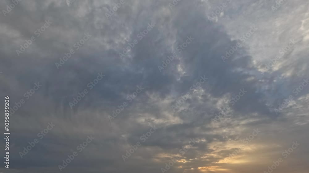 timelapse clip - nice gold sunrise with cloudiness - loop video timelapse clip - nice gold sunrise with cloudiness - loop video