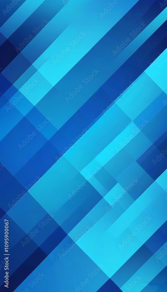 Geometric Shapes on a Light Blue Abstract Background. Created with generative AI technology Geometric Shapes on a Light Blue Abstract Background. Created with generative AI technology