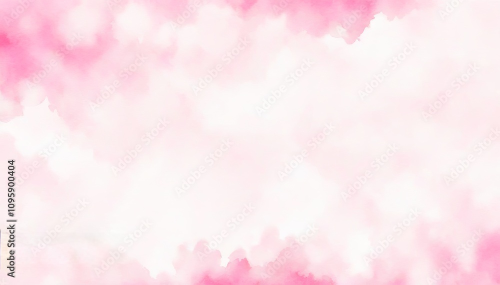 Soft Pink Watercolor Abstract Texture Background. Created with generative AI technology Soft Pink Watercolor Abstract Texture Background. Created with generative AI technology