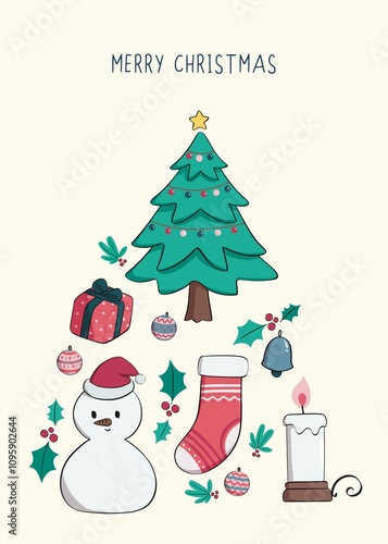 Christmas Greeting Card 